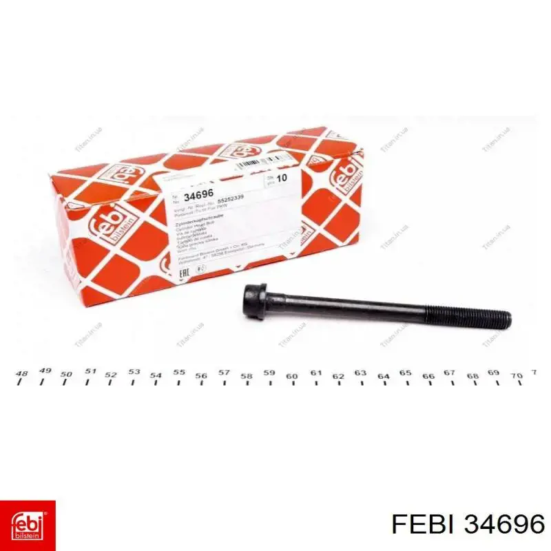 Купить 34696 Febi Болт ГБЦ