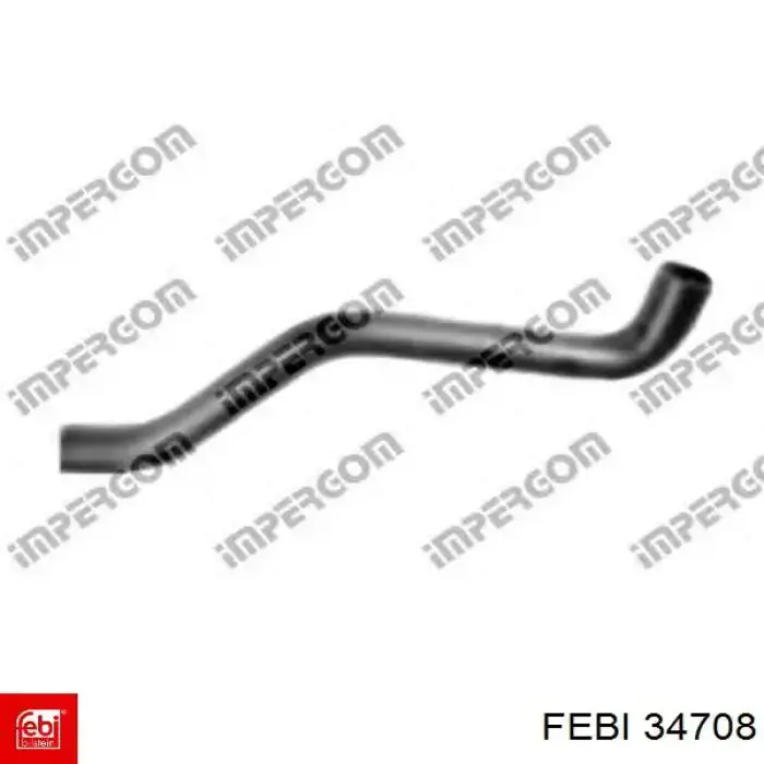 Шланг радиатора охлаждения Febi 34708 цена, от 8.74 USD