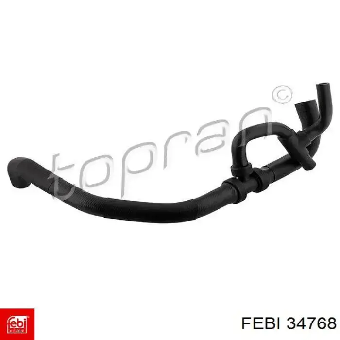 Шланг радиатора охлаждения Febi 34768 цена, от 31.12 USD