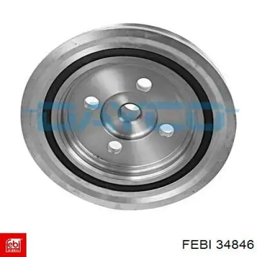 Купить 34846 Febi Шкив-демпфер коленвала