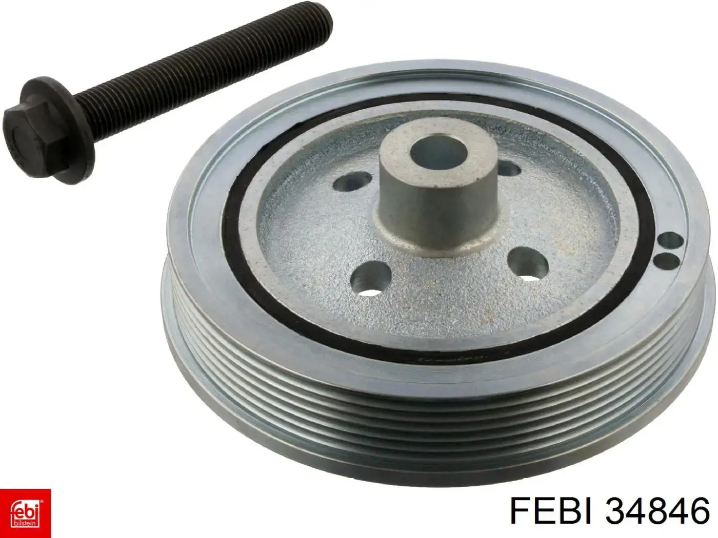 Шкив коленвала (демпфер) Febi 34846 цена, от 46.97 USD