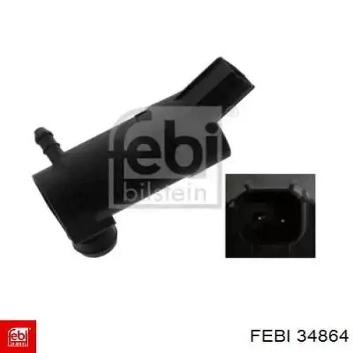 Насос омывателя Febi 34864