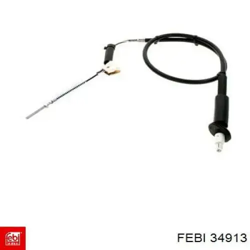 Трос ручного тормоза передний Febi 34913 цена, от 17.82 USD