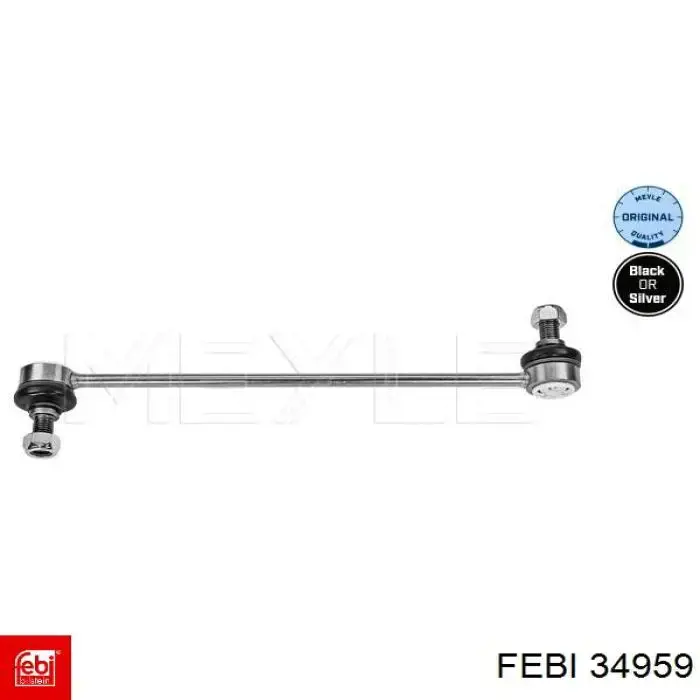 Тяга переднего стабилизатора Febi 34959 цена, от 15.19 USD
