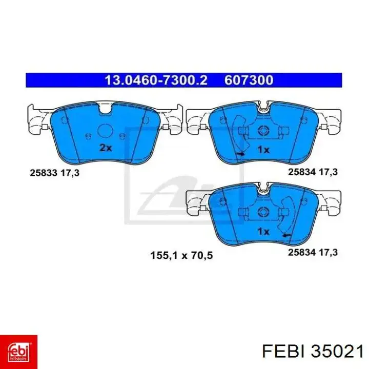 Фильтр тонкой очистки топлива Febi 35021 цена, от 21.98 USD