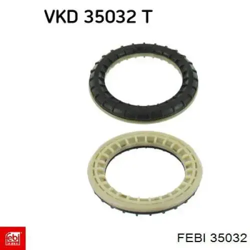 Пневмоподушка кабины 35032 Febi