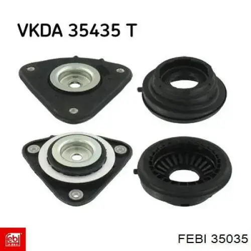 Бачок системы охлаждения 35035 Febi