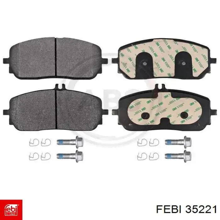 Втулка переднего стабилизатора Febi 35221 цена, от 3.79 USD