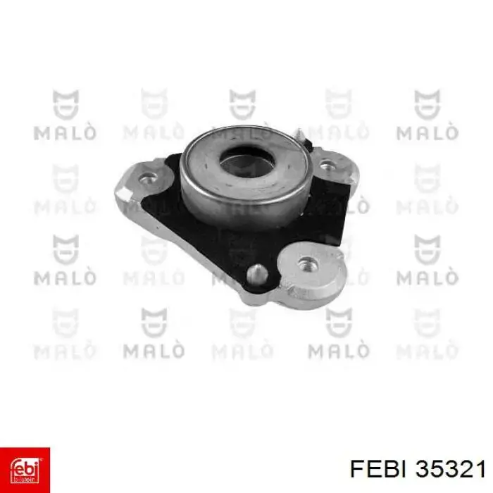 Подушка рессоры межлистовая Febi 35321 цена, от 4.83 USD