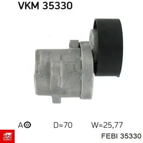 Датчик ABS задний левый FAE 78560
