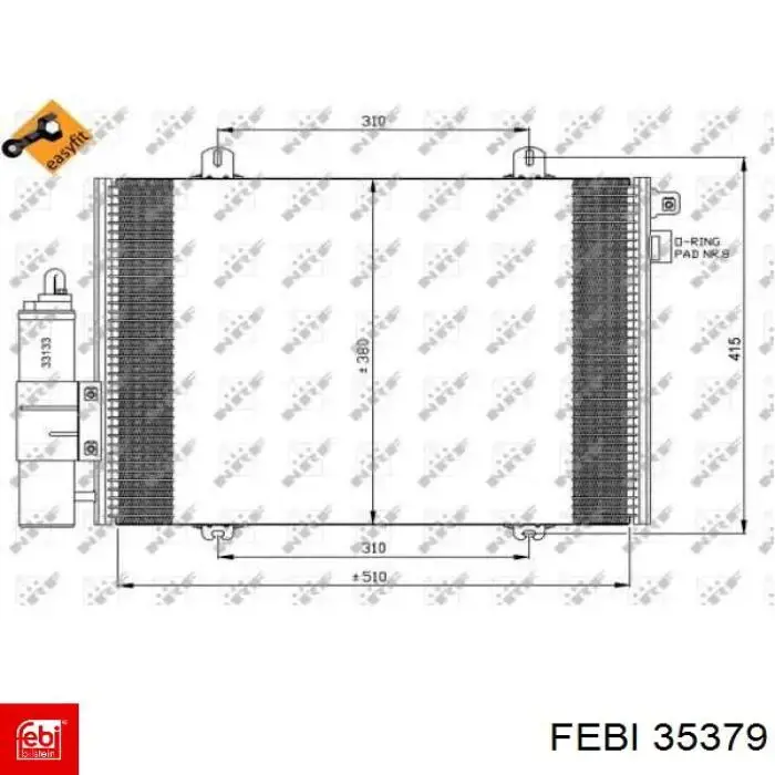 Насос кондиционера Febi 35379