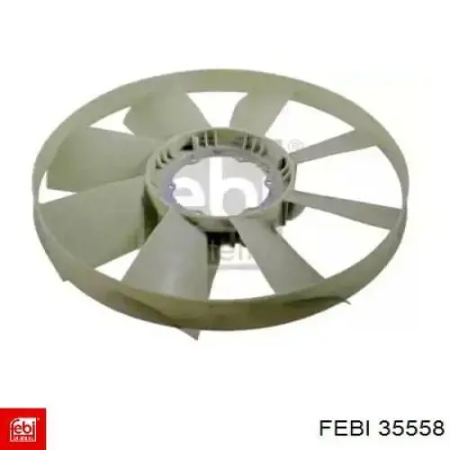 35558 Febi вентилятор (крыльчатка радиатора охлаждения)