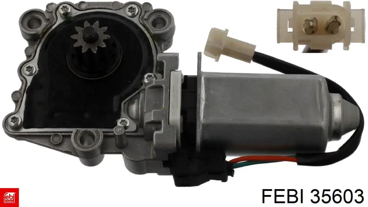 Мотор стеклоподъемника двери передней левой 1316334010 ZF Parts