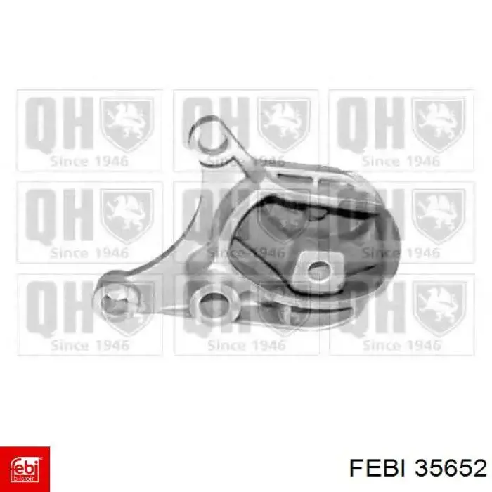 Тяга поперечная реактивная задней подвески 35652 Febi