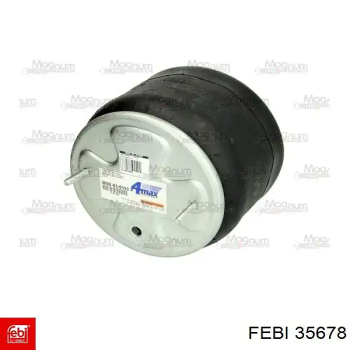 Пневмоподушка (пневморессора) моста переднего Febi 35678 цена, от 84.62 USD