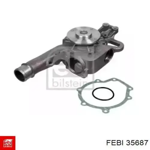 Помпа охлаждения Hepu P1562 цена, от 142.52 USD