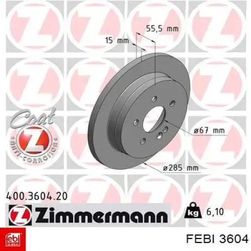 Фланец карбюратора Febi 3604 цена, от 15.48 USD