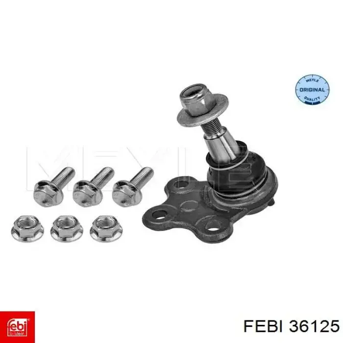 Шаровая опора, нижняя Febi 36125 цена, от 16.32 USD