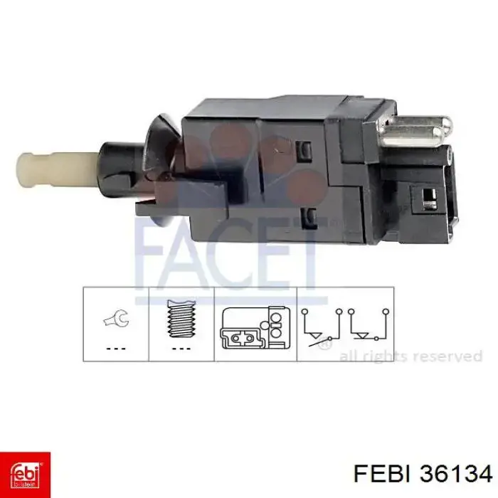 Датчик стоп сигнала 36134 Febi