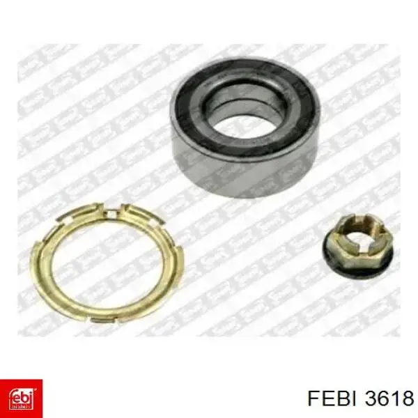 Втулка переднего стабилизатора Febi 3618 цена, от 1.09 USD