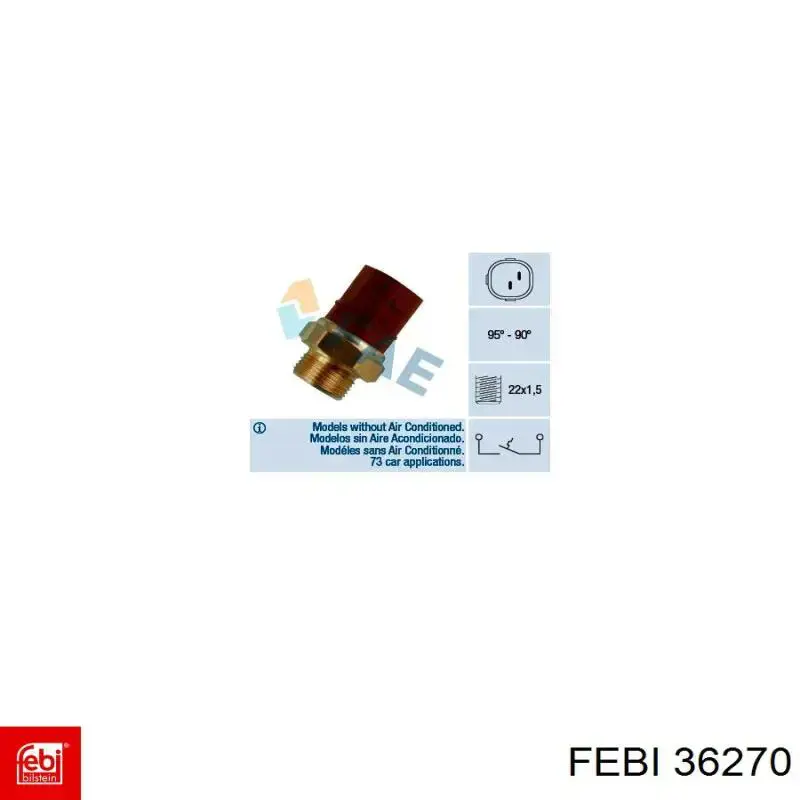 Купить 36270 Febi Сайлентблок задней балки