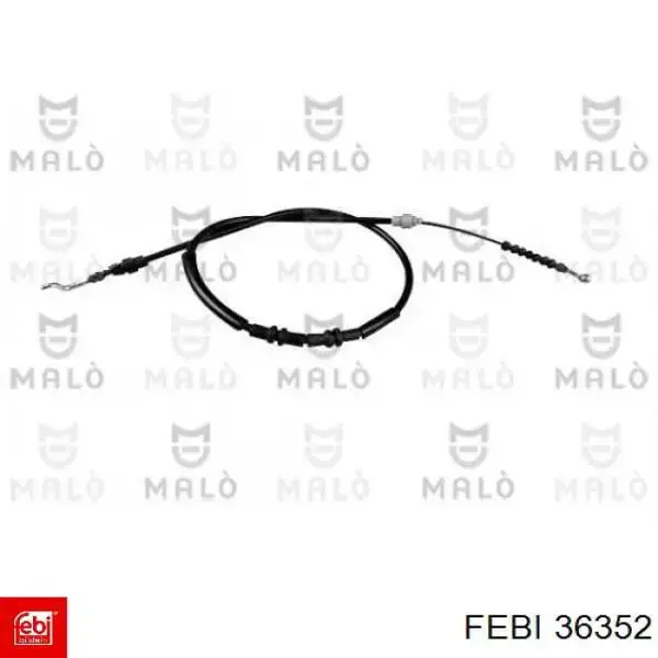 Задний трос ручника Febi 36352 цена, от 12.98 USD