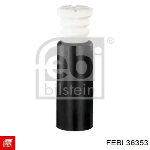 Compre 36353 Febi Pára-choque (grade de proteção) de amortecedor traseiro + bota de proteção