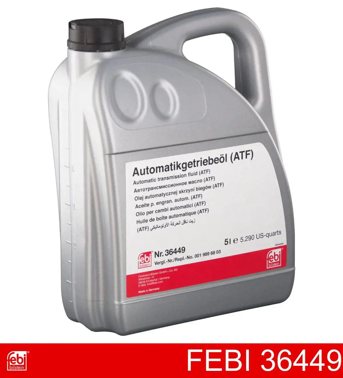 Масло трансмиссионное Febi 36449 цена, от 57.70 USD