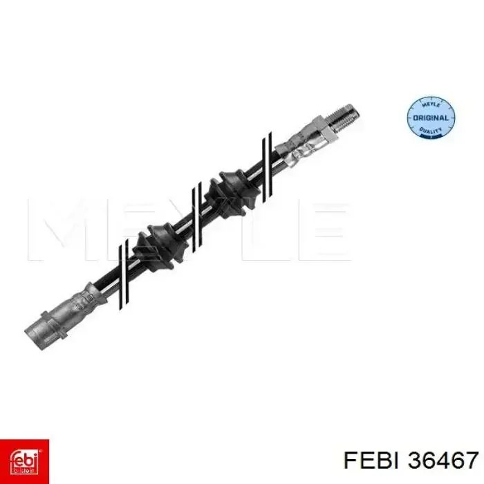 Тормозной шланг задний Febi 36467 цена, от 16.38 USD
