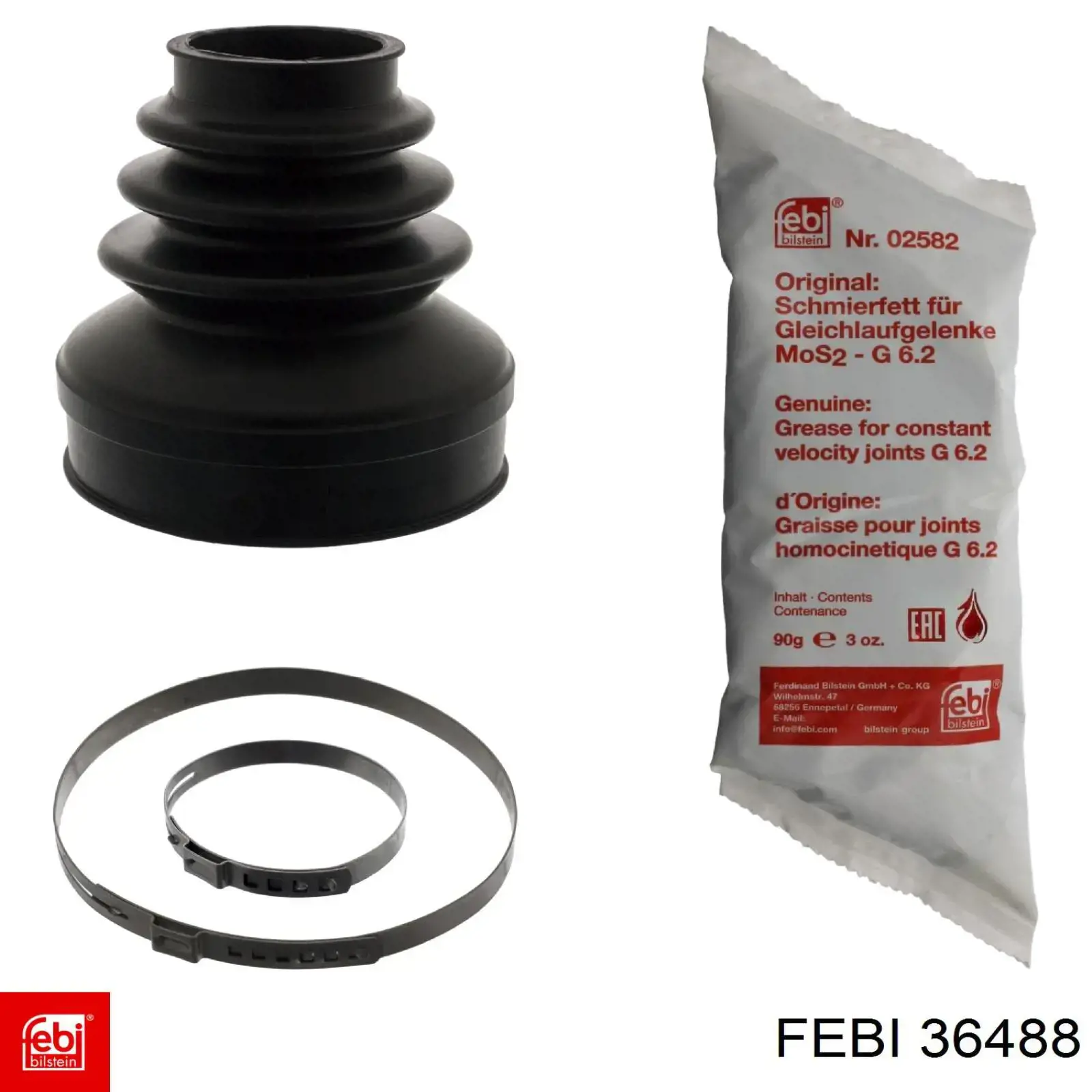 Роликовий модуль натяжителя ремня Febi 36488 цена, от 59.36 USD