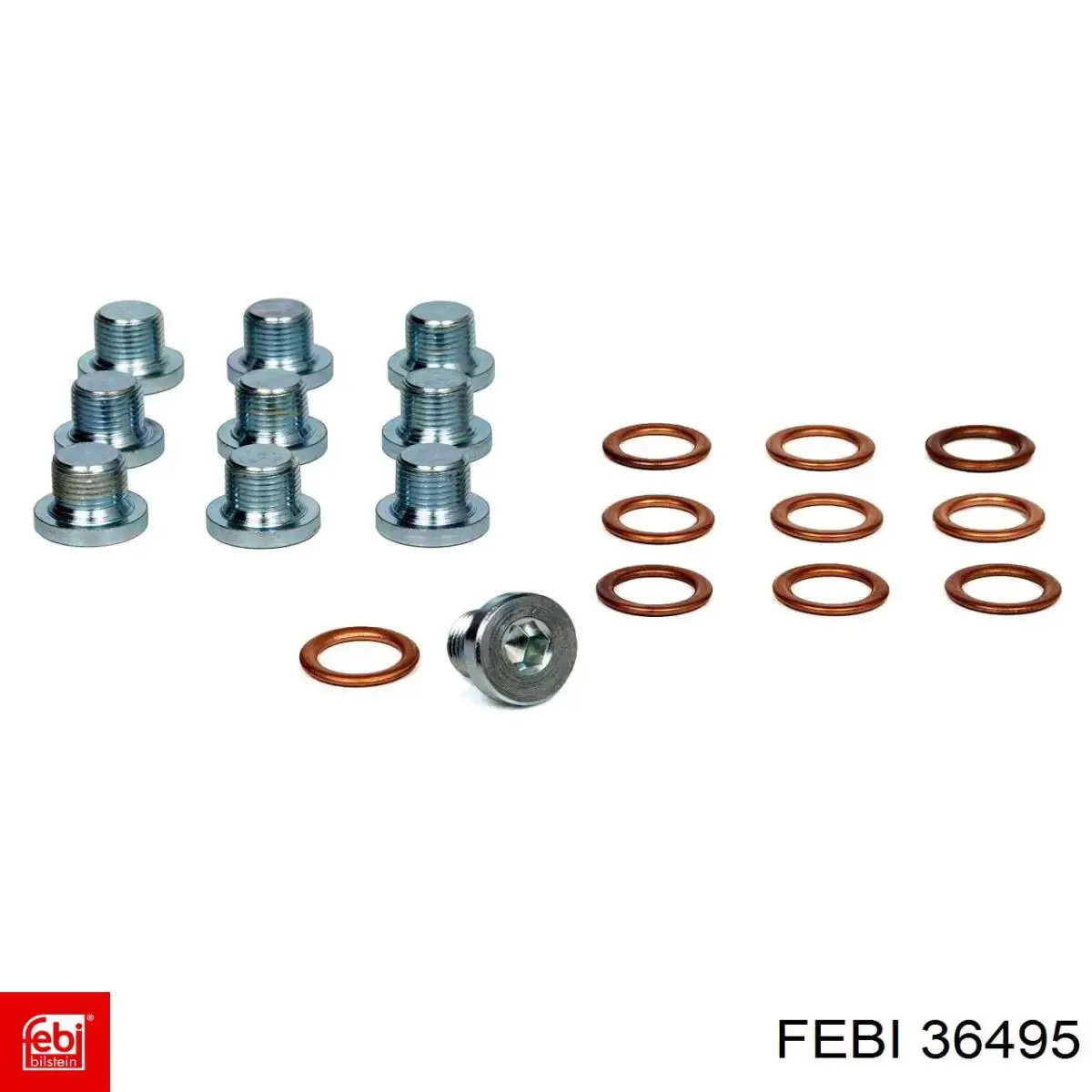 Прокладка пробки поддона двигателя Febi 36495 цена, от 0.36 USD