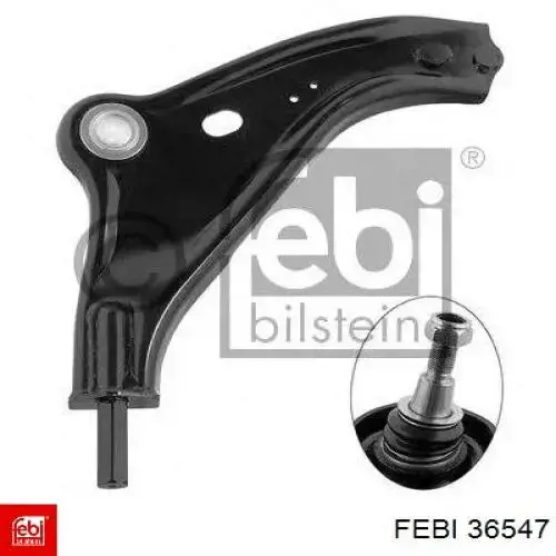 Правая рулевая тяга в сборе  Febi 36547