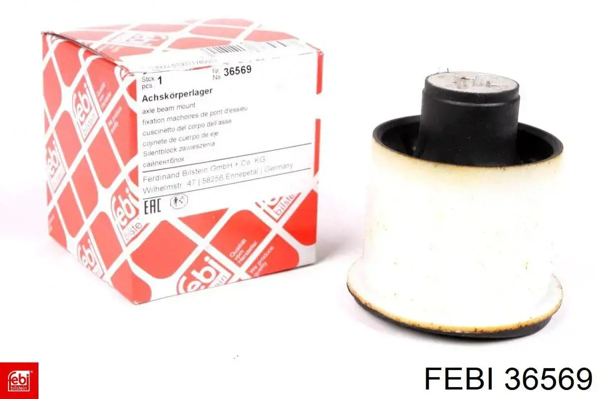 Сайлентблок заднего подрамника Febi 36569 цена, от 11.97 USD