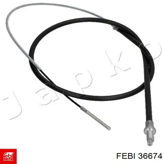 Купить 36674 Febi Задний правый трос ручника