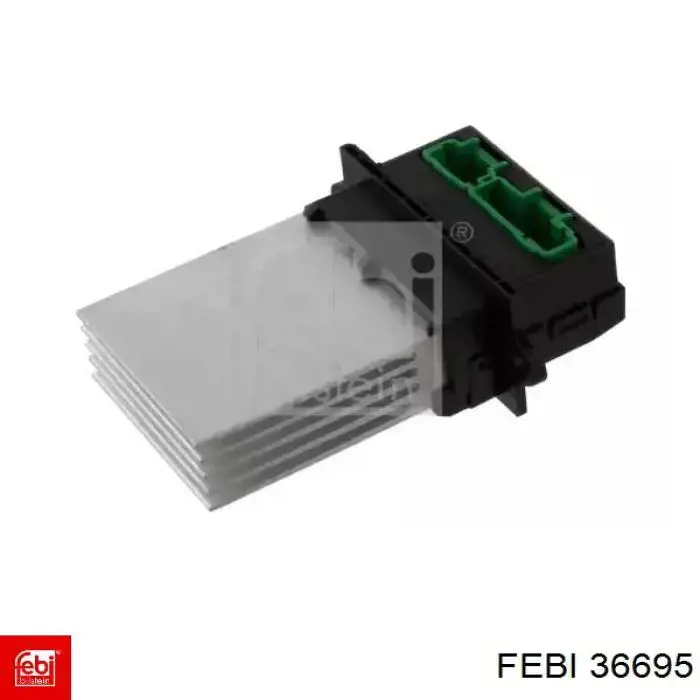 Resitencia, ventilador habitáculo 36695 Febi