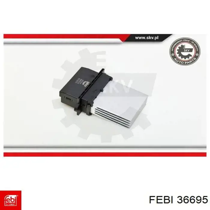 Купить 36695 Febi Регулятор оборотов вентилятора печки