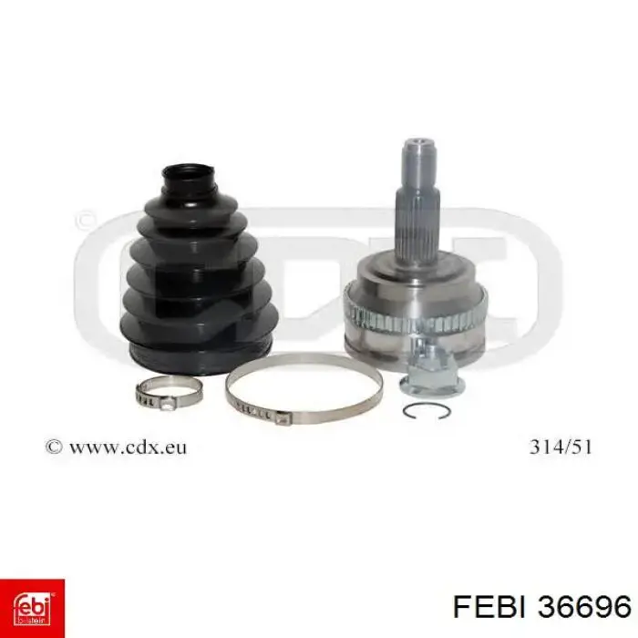 Реостат Febi 36696