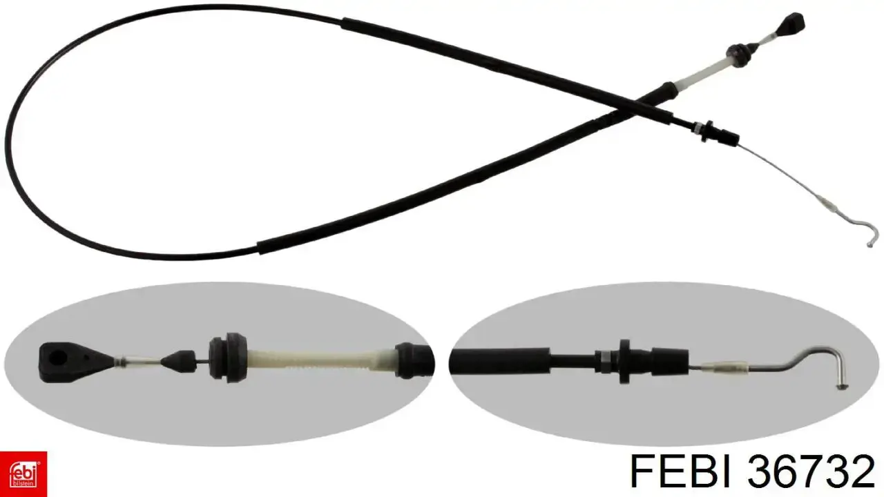 Трос газа 36732 Febi