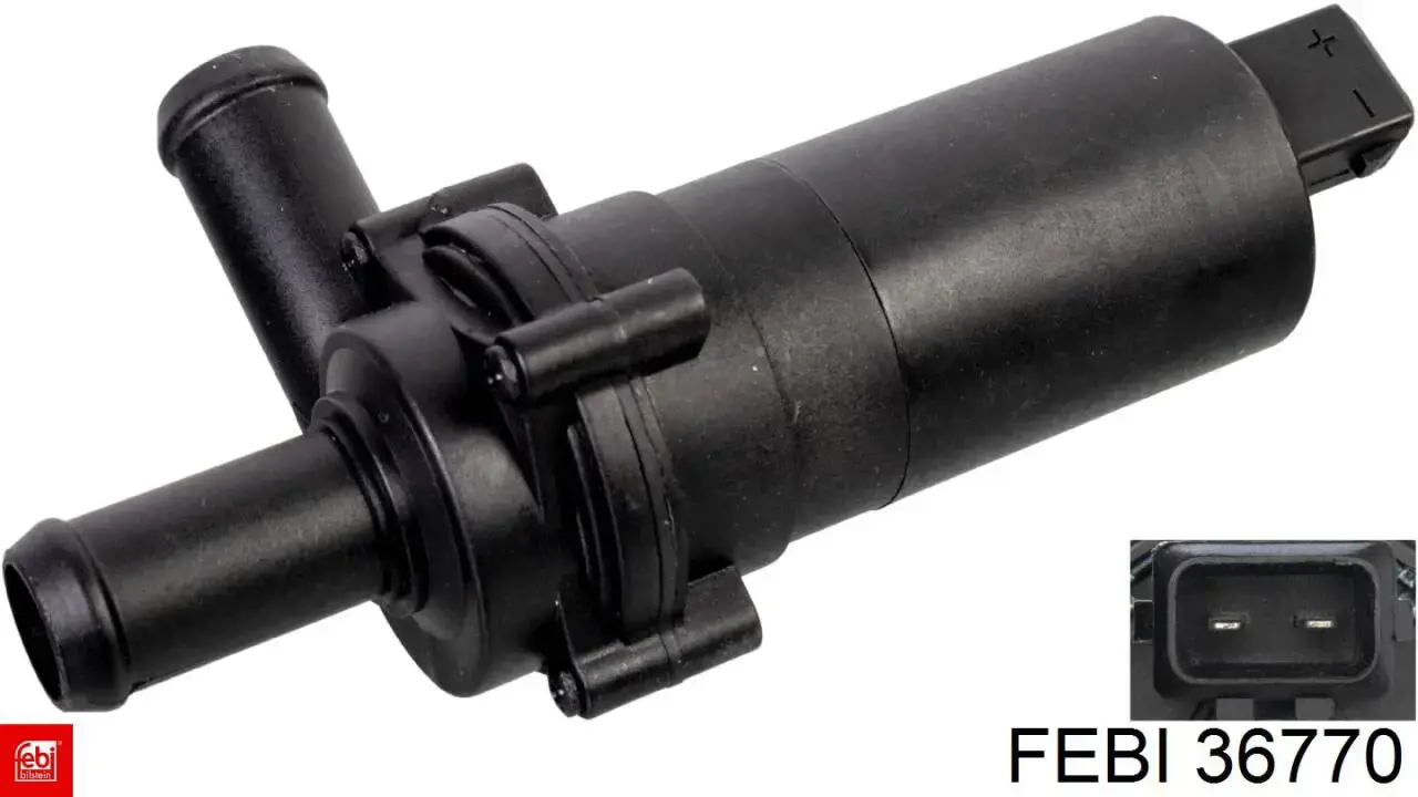 Водяной насос охлаждения электро дополнительный Febi 36770 цена, от 56.88 USD