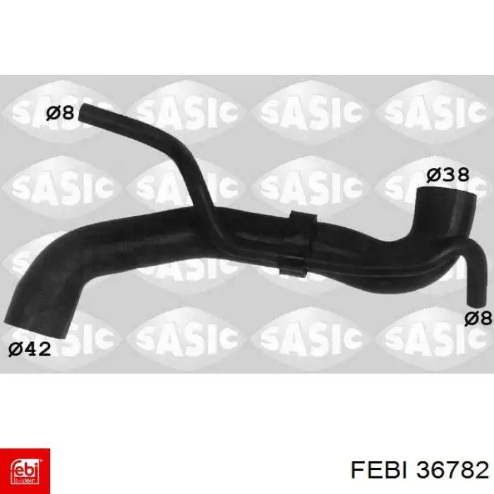 Шланг радиатора охлаждения Febi 36782 цена, от 16.24 USD