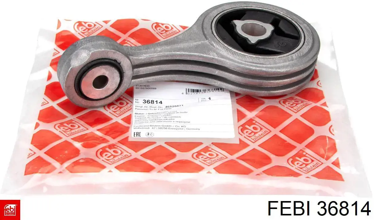 Гидроопора двигателя левая Febi 36814 цена, от 26.09 USD