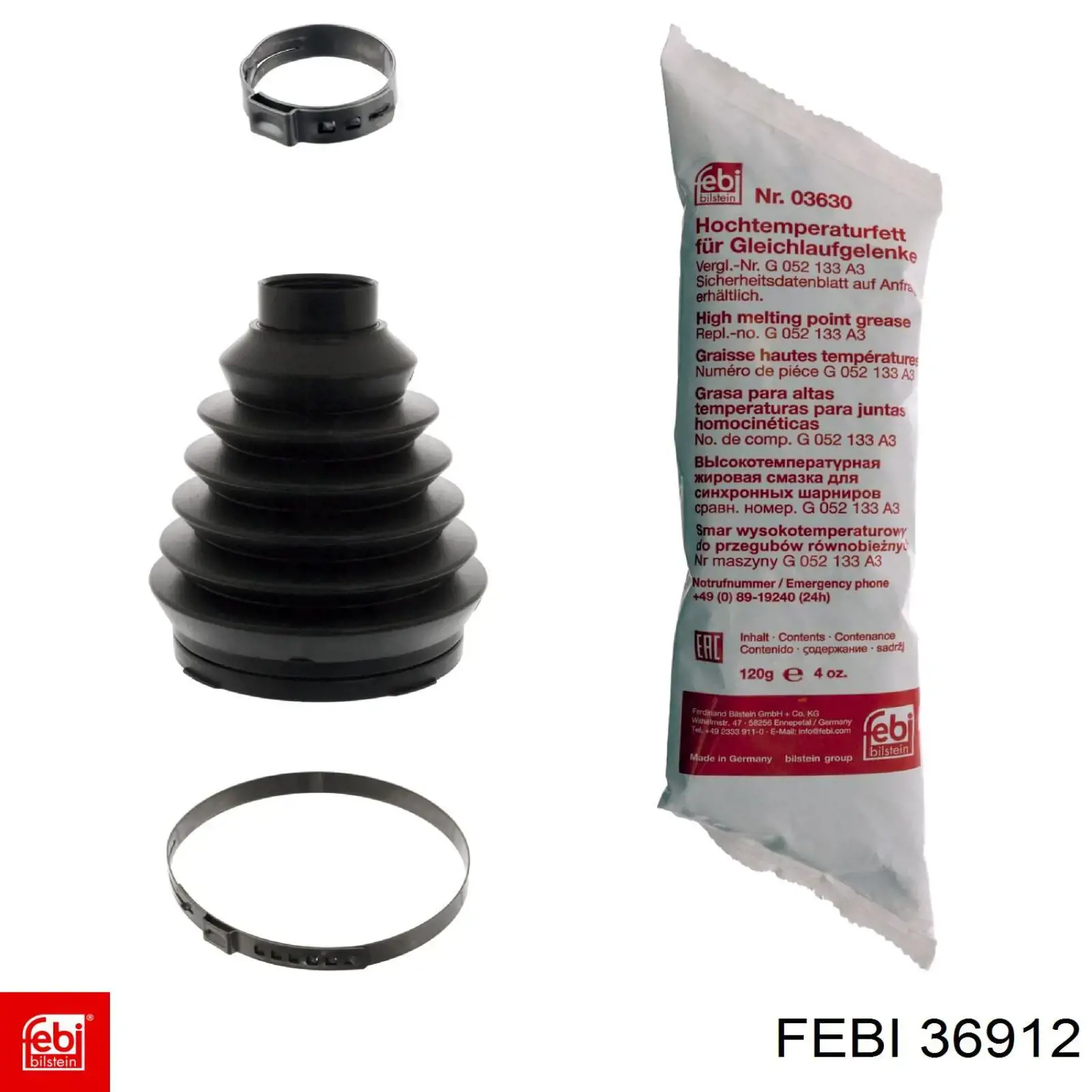 Уплотнительные кольца свечных каналов Febi 36912 цена, от 3.36 USD