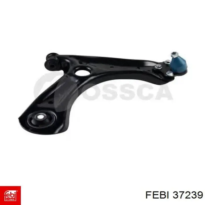 Задние барабанные колодки 37239 Febi