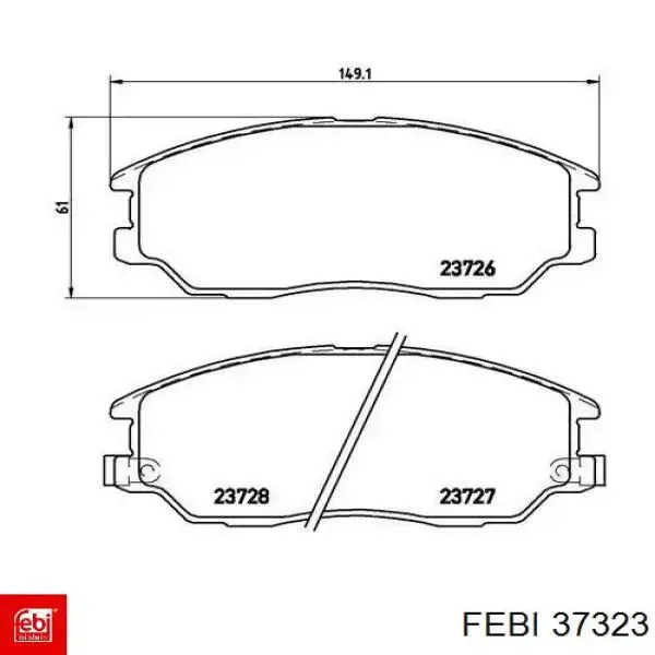 Буфер-отбойник амортизатора заднего Febi 37323 цена, от 12.17 USD