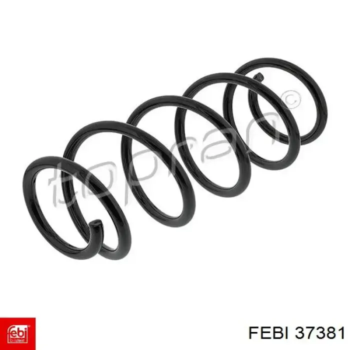Пружина амортизатора передняя Febi 37381 цена, от 30.29 USD