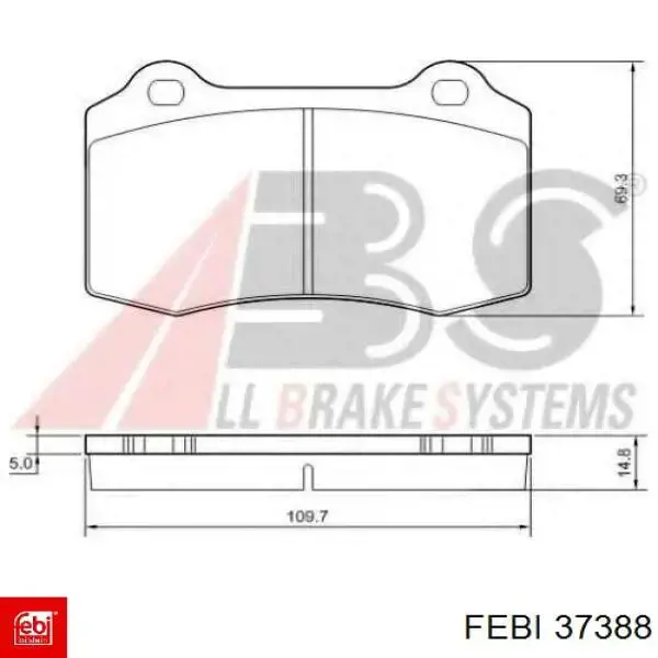 Пружина амортизатора передняя Febi 37388 цена, от 36.62 USD