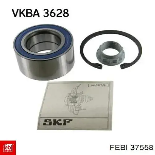 Подшипники задней ступицы Autotechteile 1009820 цена, от 19.14 USD