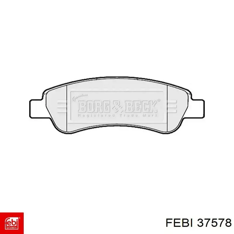 Задняя опора двигателя 37578 Febi