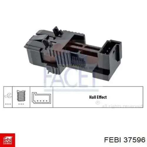 Купить 37596 Febi Лягушка стоп сигнала