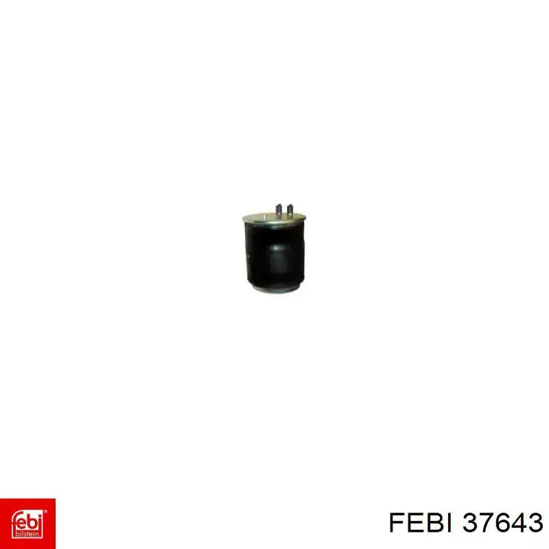 Пневмоподушка/пневморессора моста заднего Febi 37643 цена, от 43.08 USD